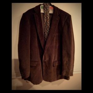 Authentic Stâtements custom tailored corduroy suit